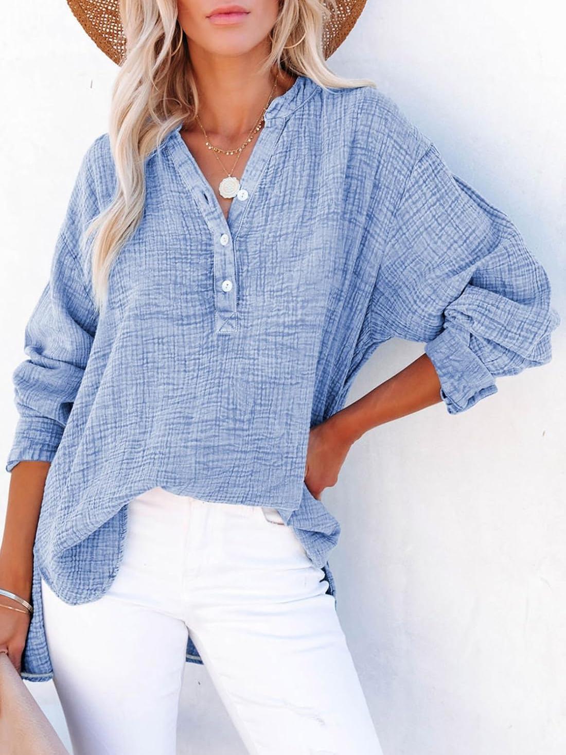 Jena | Chic Button Blouse