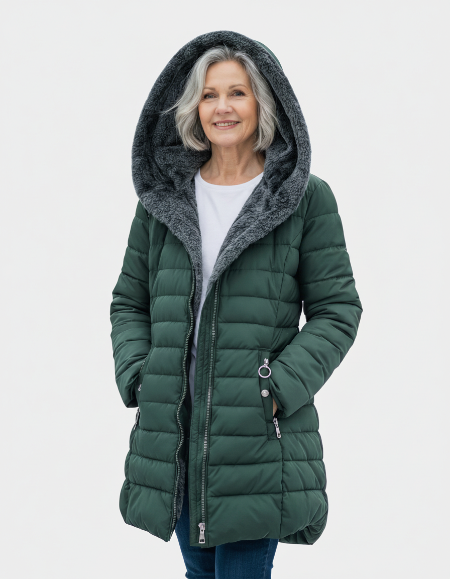 Grace - Warm Fleece Puffer Jacket