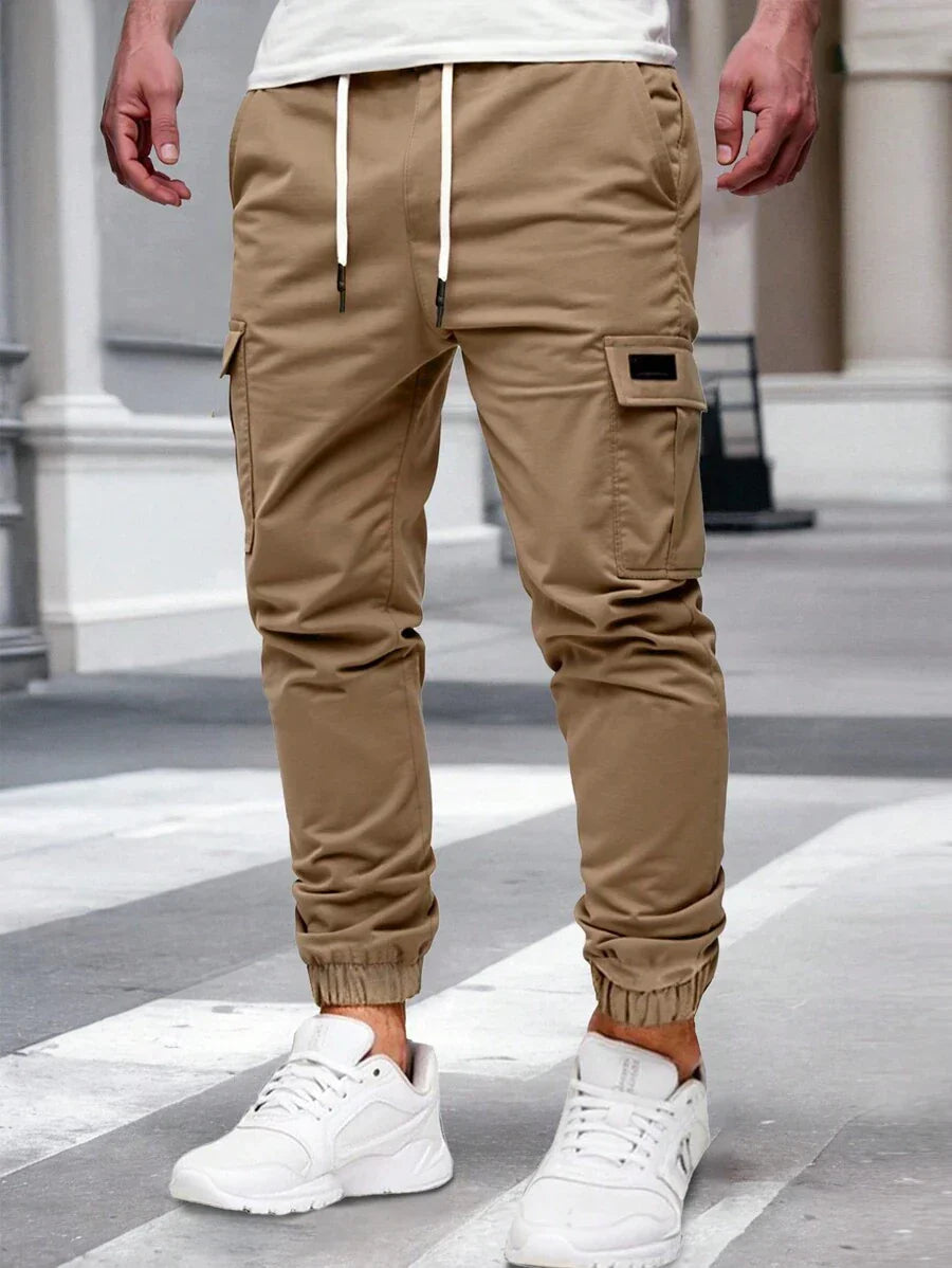 RICCARDO | Lightweight Cargo Joggers with Pockets - Montaracrest