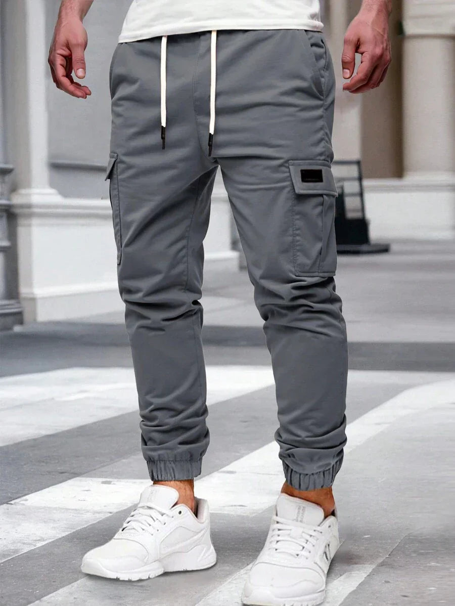RICCARDO | Lightweight Cargo Joggers with Pockets - Montaracrest