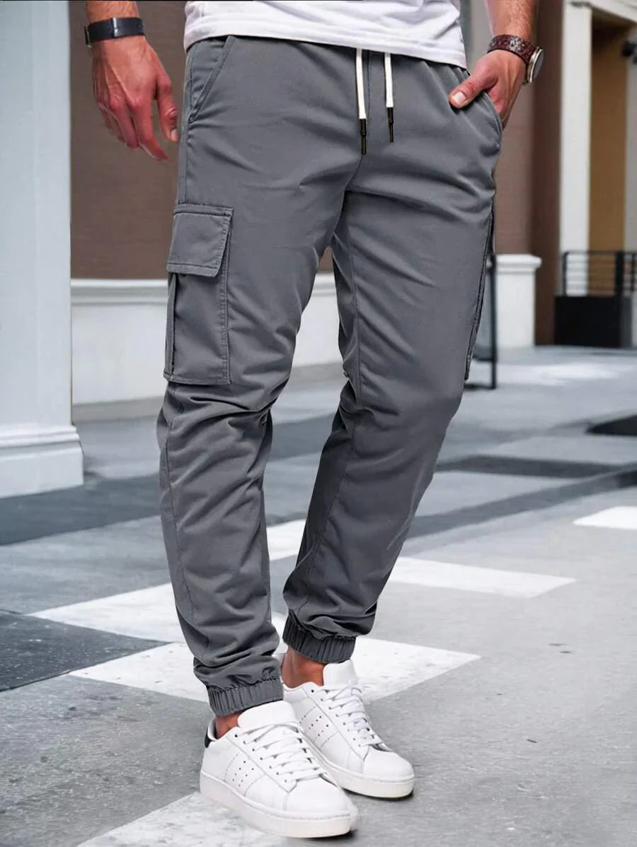 RICCARDO | Lightweight Cargo Joggers with Pockets - Montaracrest