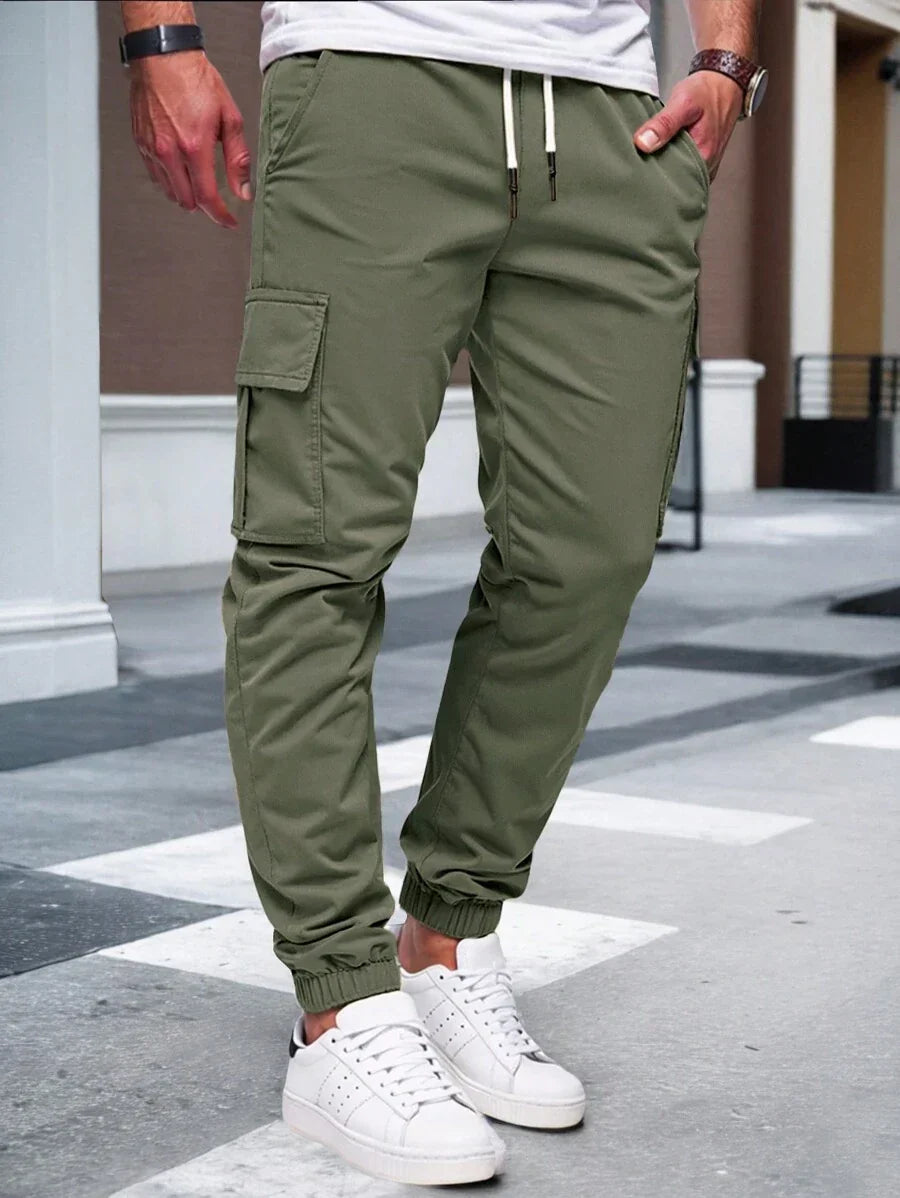 RICCARDO | Lightweight Cargo Joggers with Pockets - Montaracrest