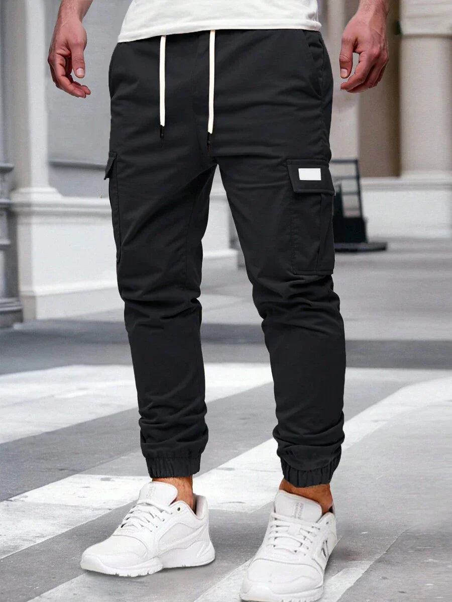 RICCARDO | Lightweight Cargo Joggers with Pockets - Montaracrest