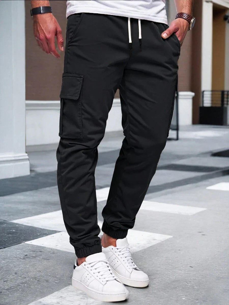 RICCARDO | Lightweight Cargo Joggers with Pockets - Montaracrest