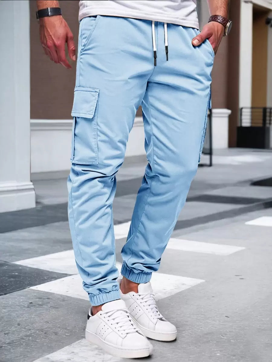 RICCARDO | Lightweight Cargo Joggers with Pockets - Montaracrest