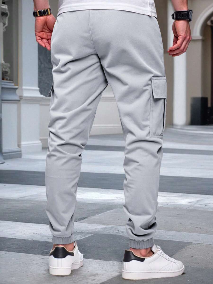 RICCARDO | Lightweight Cargo Joggers Featuring Pockets