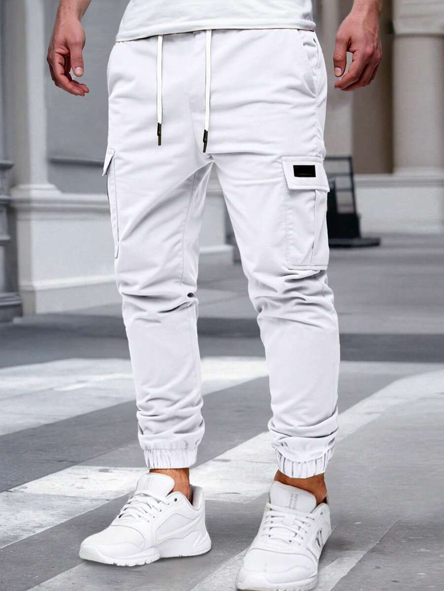 RICCARDO | Lightweight Cargo Joggers Featuring Pockets
