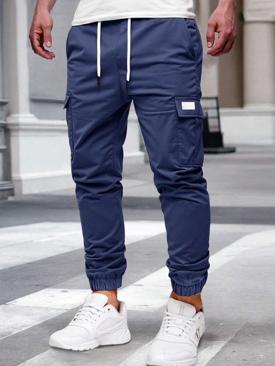 RICCARDO | Lightweight Cargo Joggers Featuring Pockets