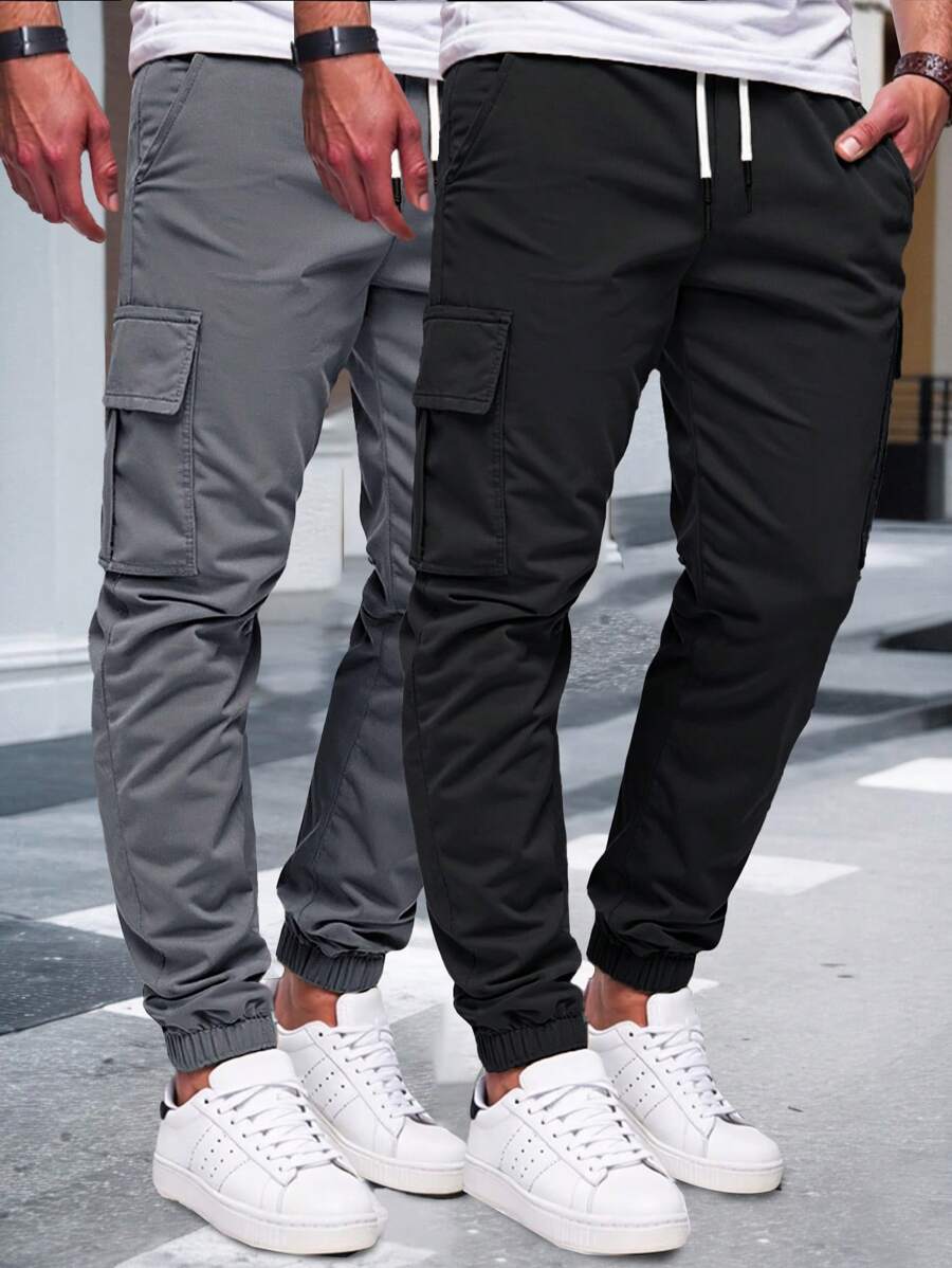 RICCARDO | Lightweight Cargo Joggers with Pockets - Montaracrest