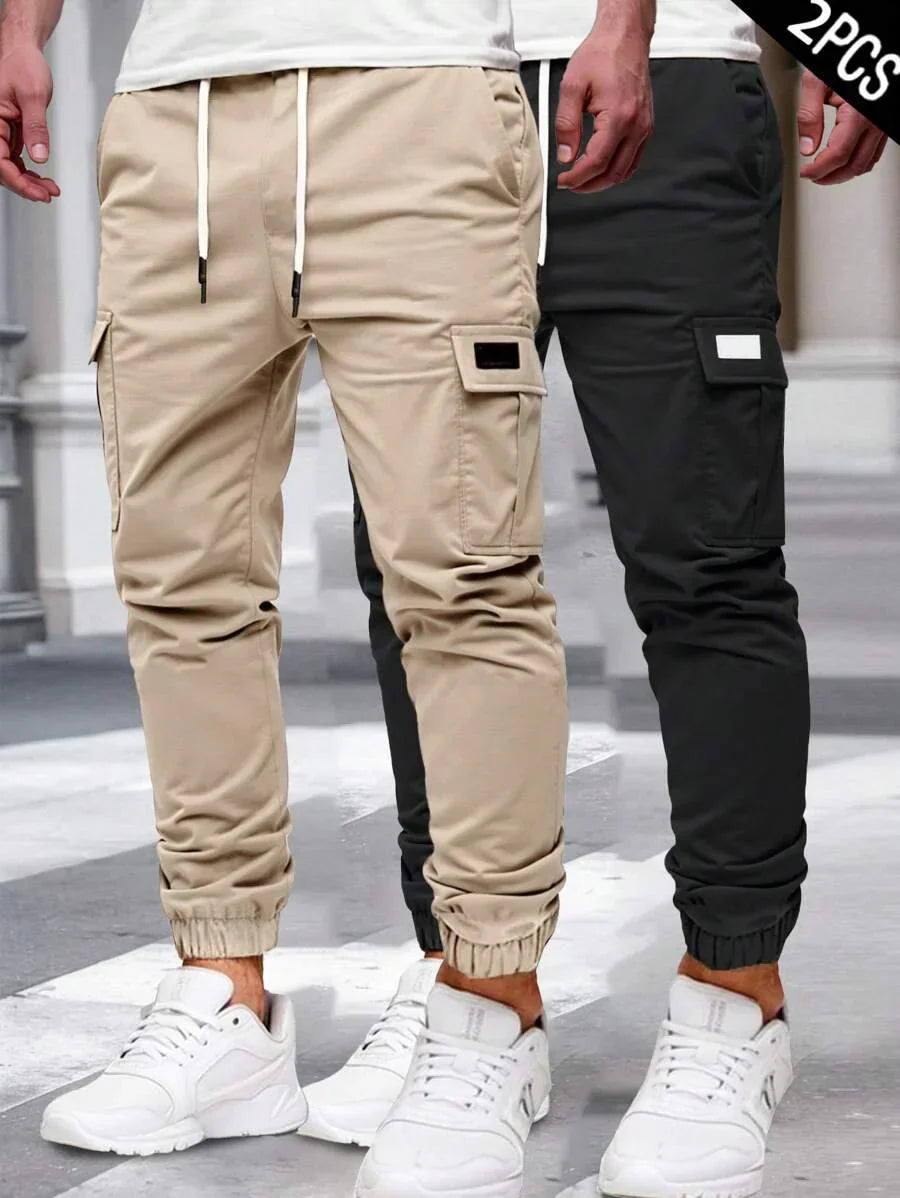 RICCARDO | Lightweight Cargo Joggers with Pockets - Montaracrest