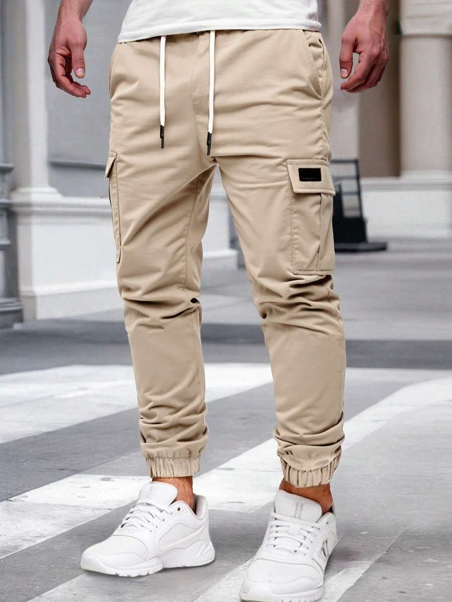 RICCARDO | Lightweight Cargo Joggers Featuring Pockets