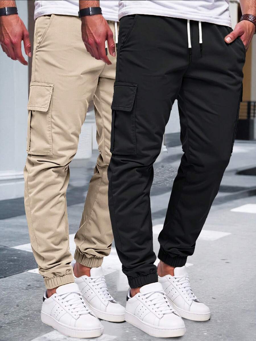 RICCARDO | Lightweight Cargo Joggers with Pockets - Montaracrest