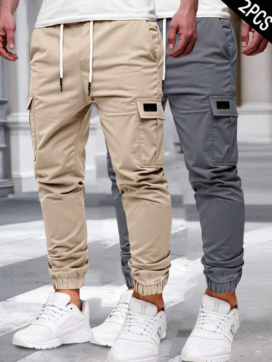 RICCARDO | Lightweight Cargo Joggers Featuring Pockets