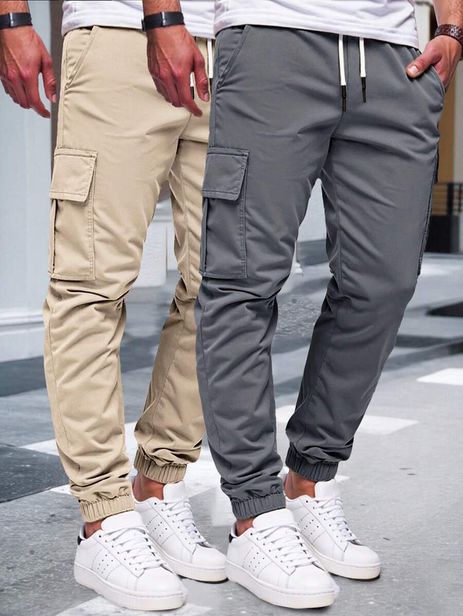 RICCARDO | Lightweight Cargo Joggers with Pockets - Montaracrest