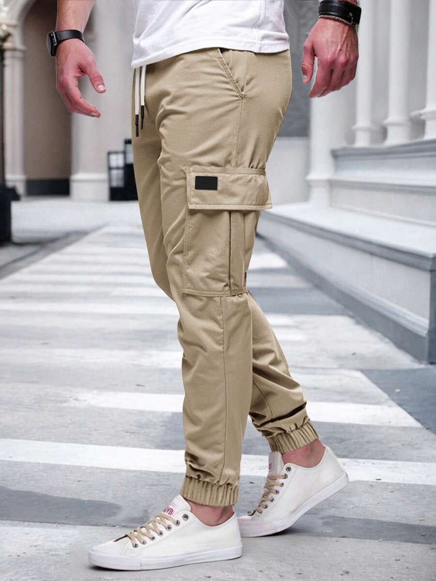 RICCARDO | Lightweight Cargo Joggers Featuring Pockets