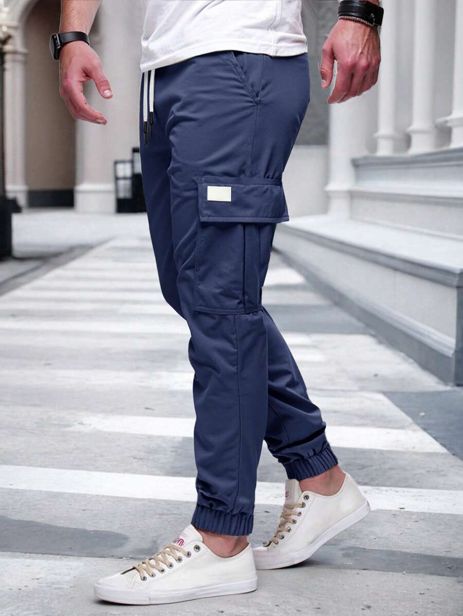 RICCARDO | Lightweight Cargo Joggers Featuring Pockets