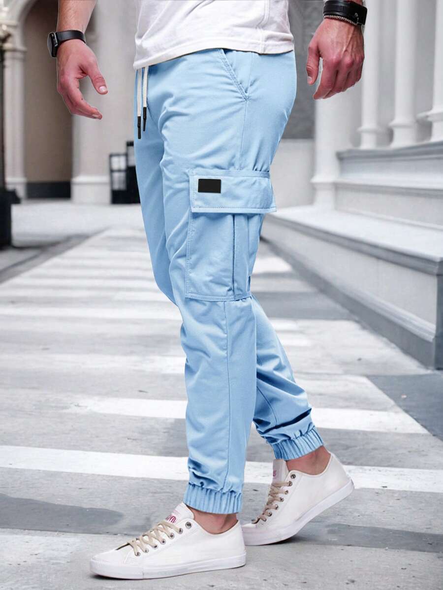 RICCARDO | Lightweight Cargo Joggers Featuring Pockets