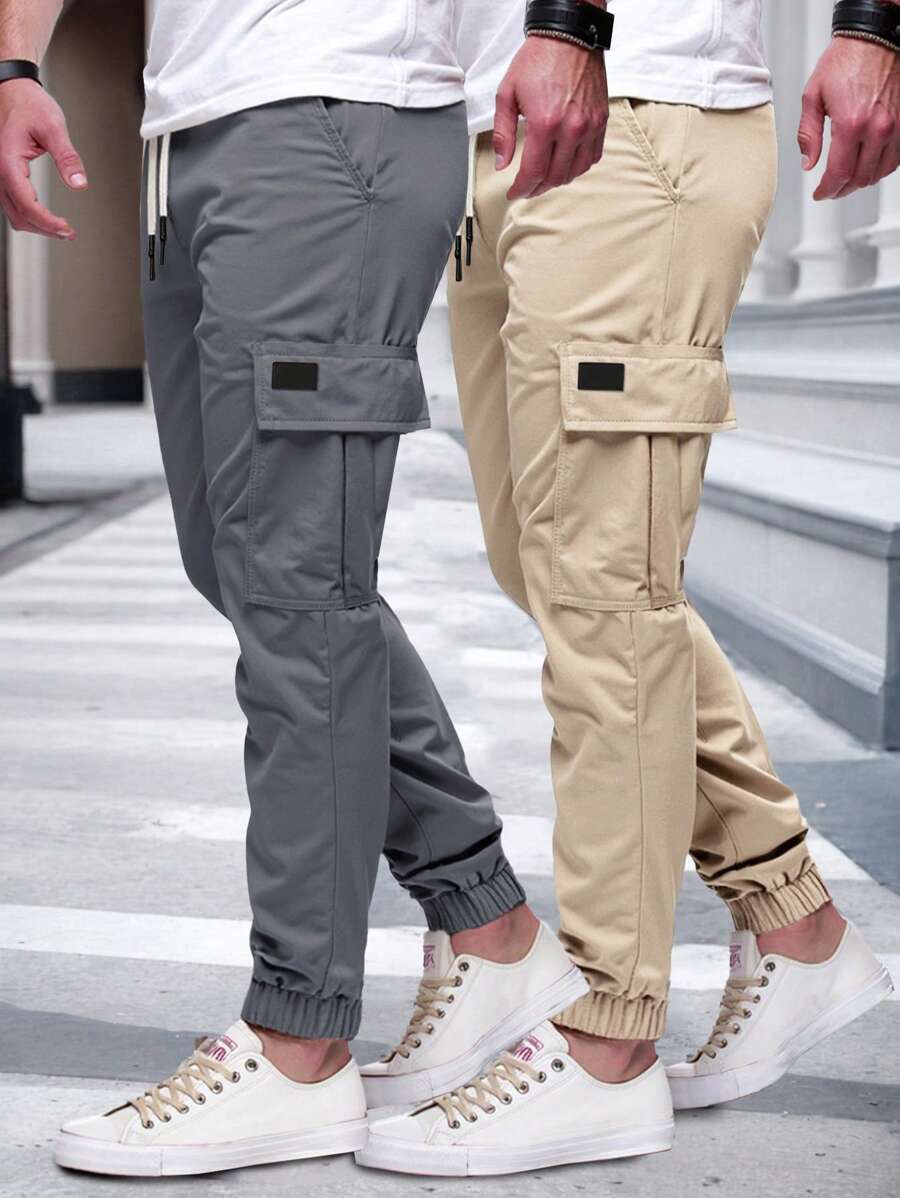 RICCARDO | Lightweight Cargo Joggers Featuring Pockets
