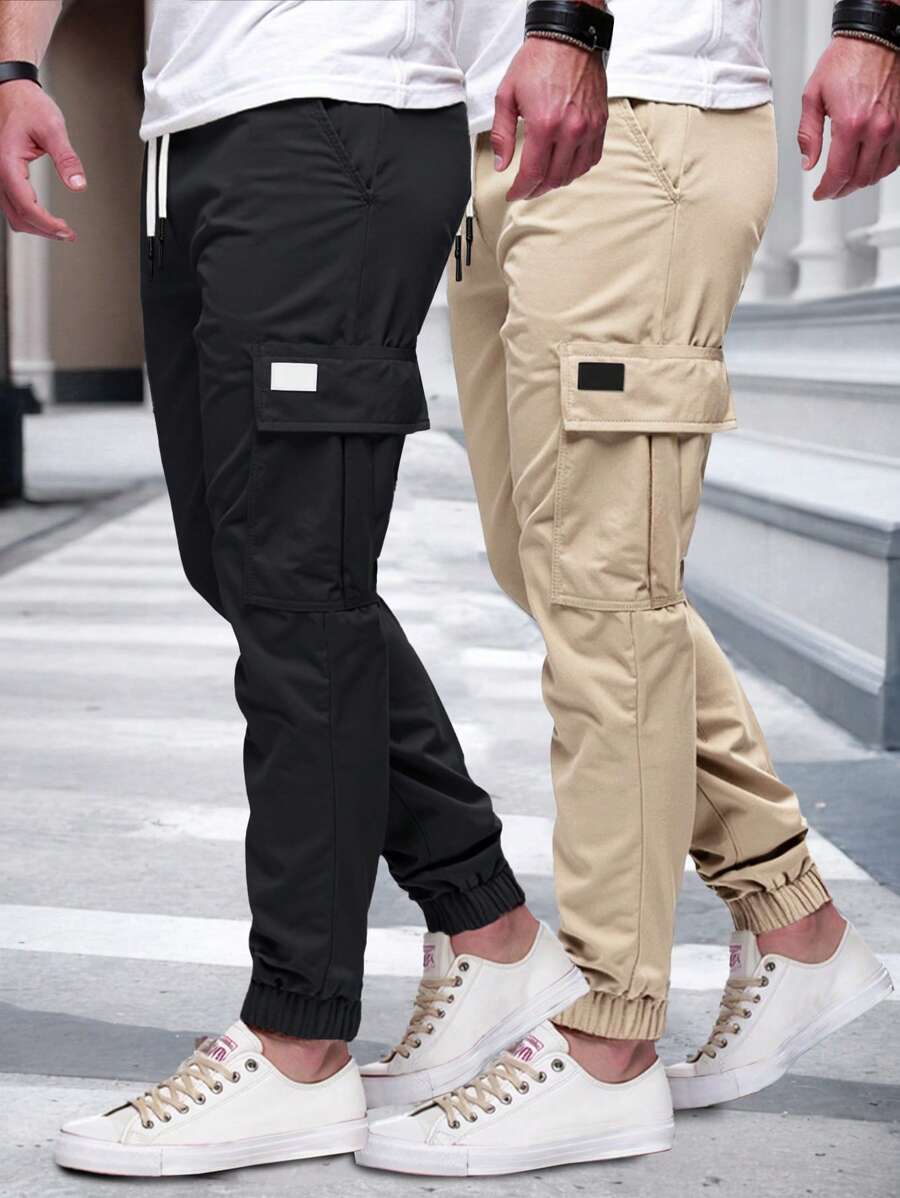 RICCARDO | Lightweight Cargo Joggers Featuring Pockets