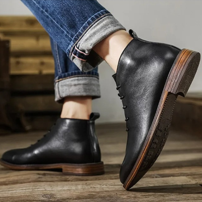 BRADFORD Leather Boots