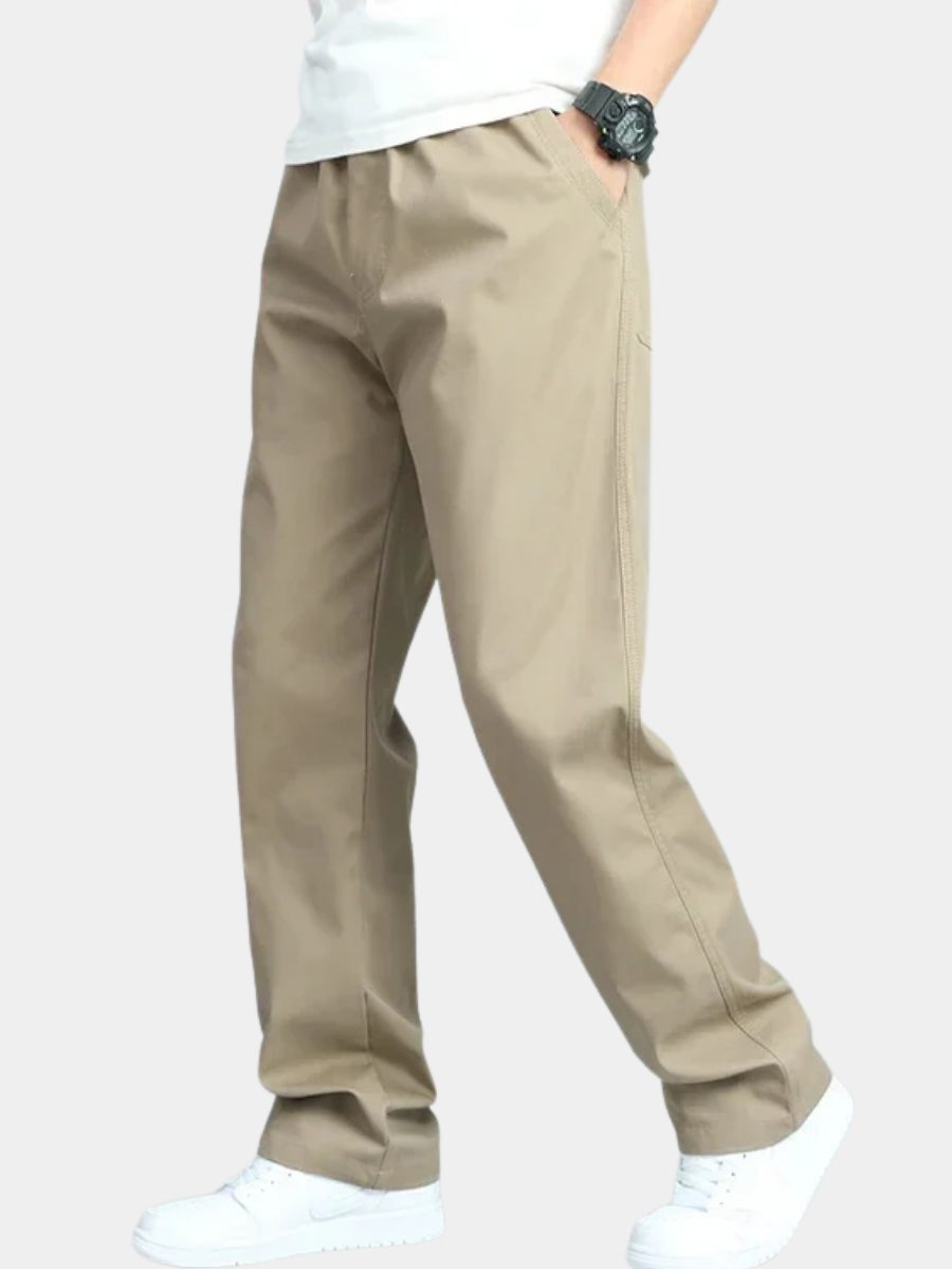 Men's Wide Cotton Pants - Montaracrest