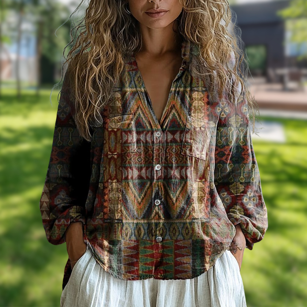 Zali | Relaxed Boho Blouse