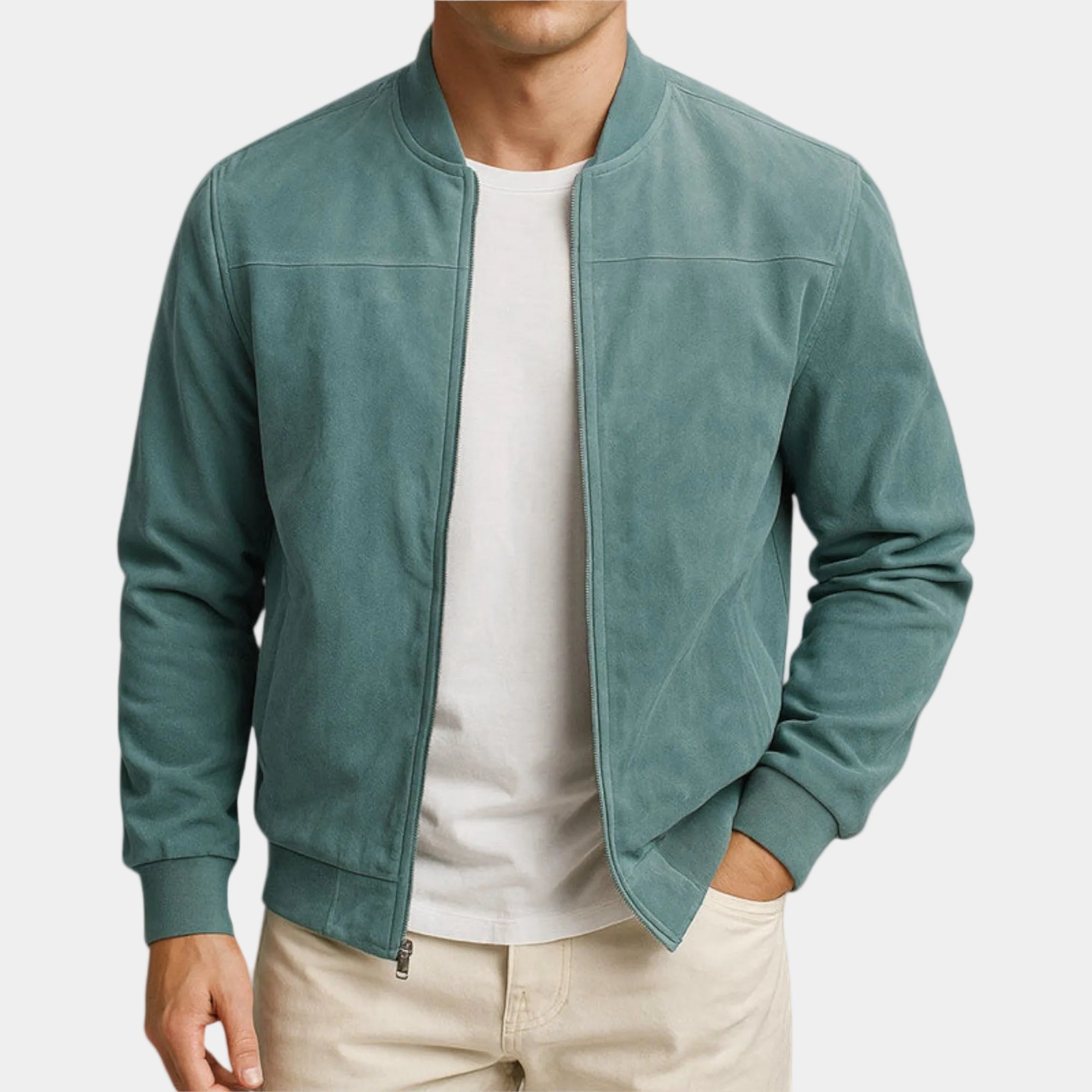 Rico™ | Giacca in Pelle Scamosciata da Uomo - Montaracrest
