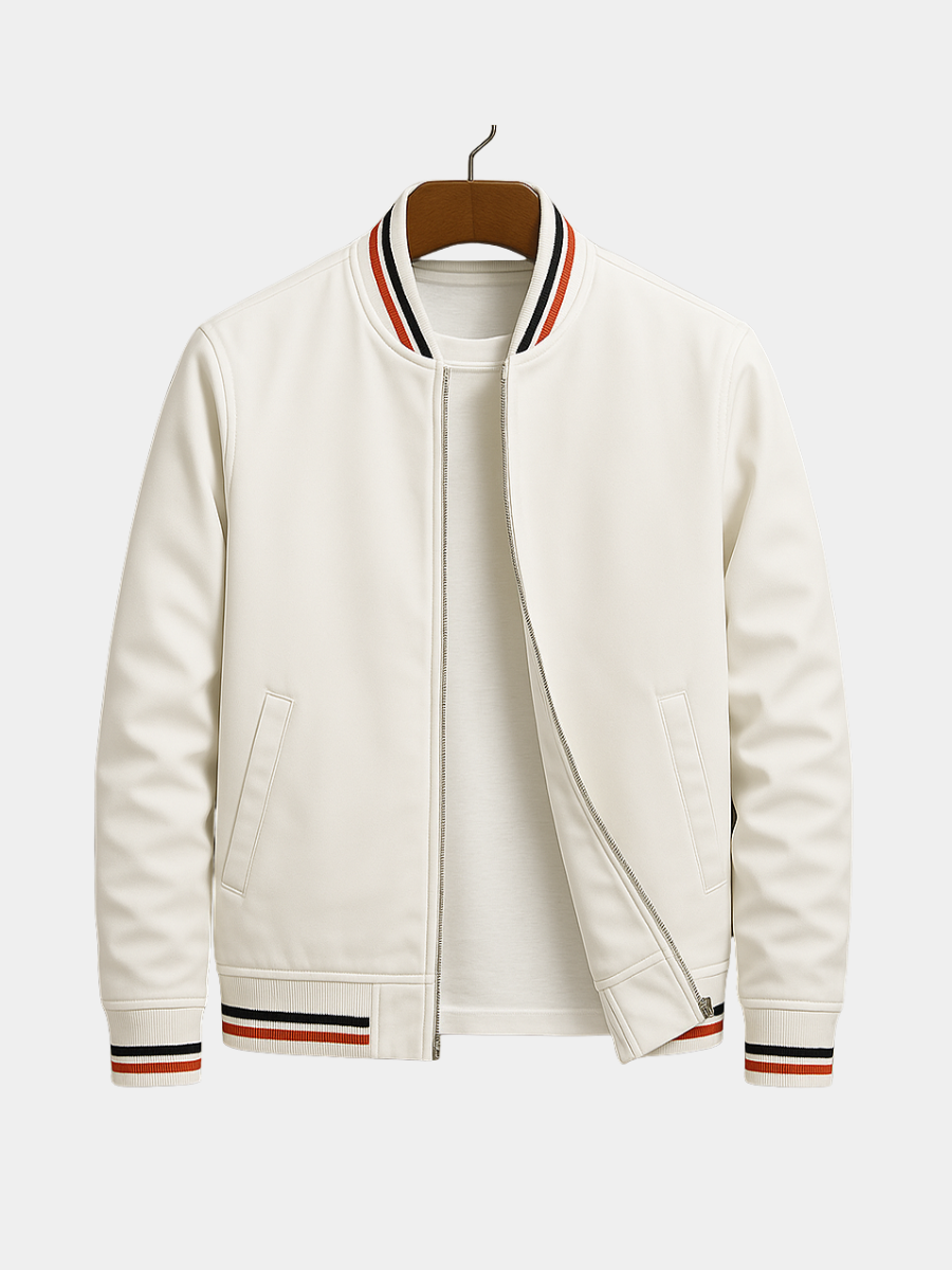 Summer Striped Bomber Jacket - Montaracrest