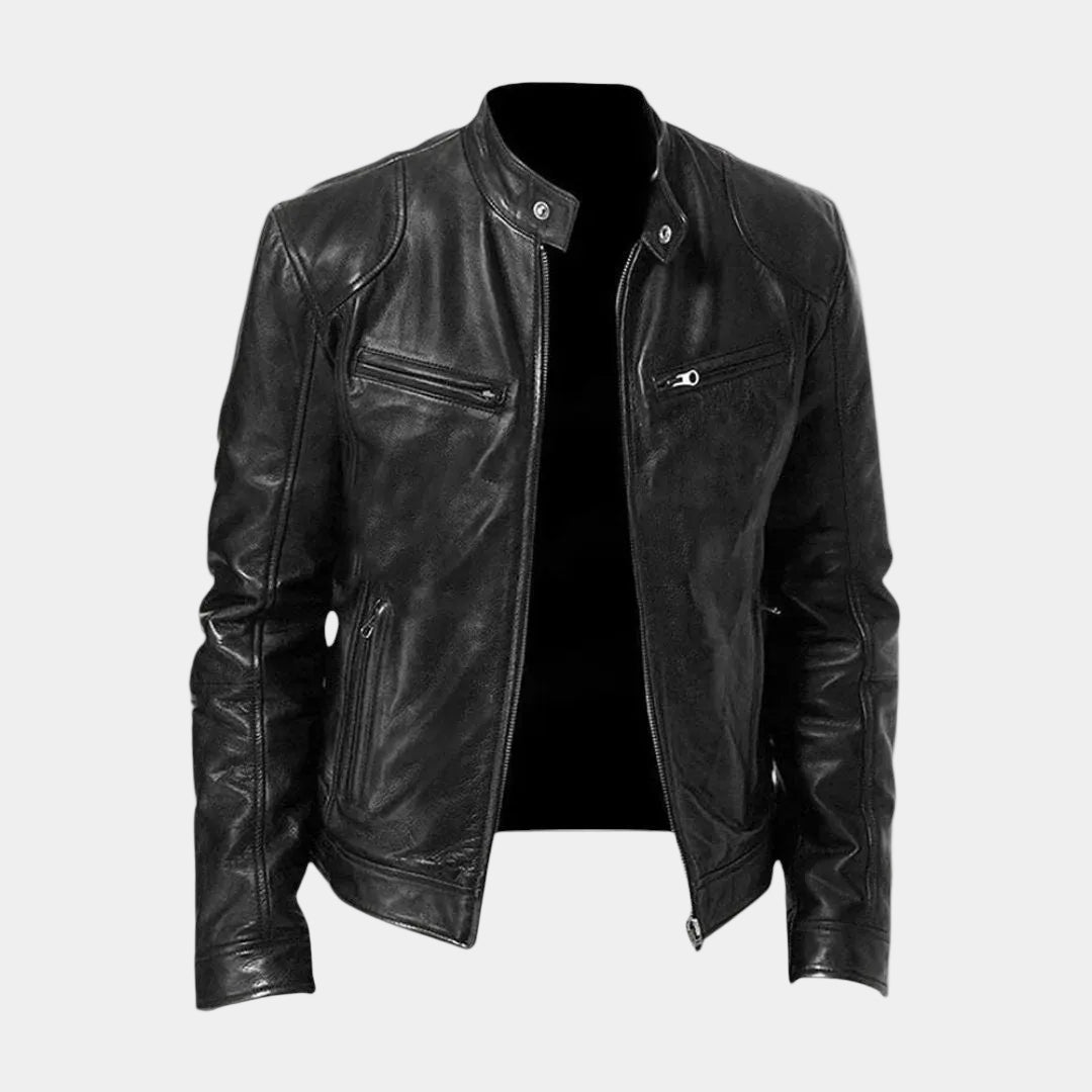 Mitchell | Giacca In Pelle Da Uomo - Montaracrest