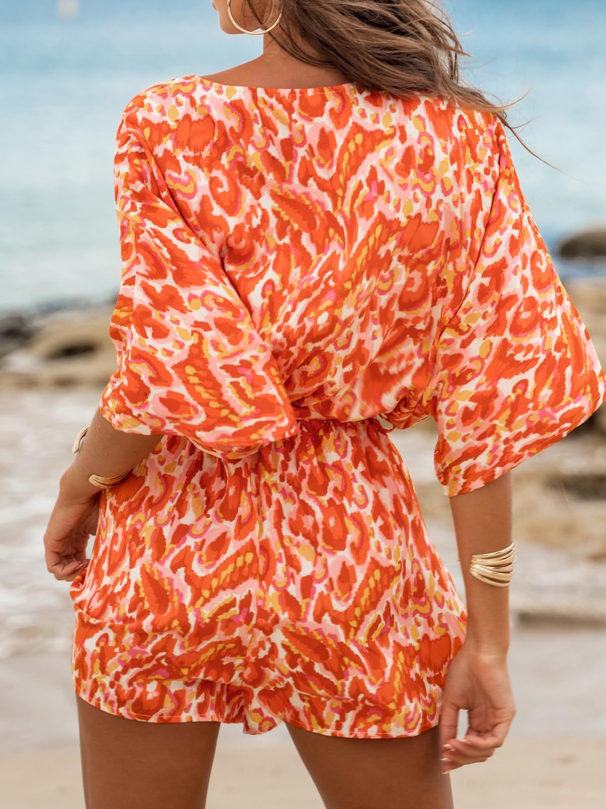 Vina | Lace-Up Chic Jumpsuit