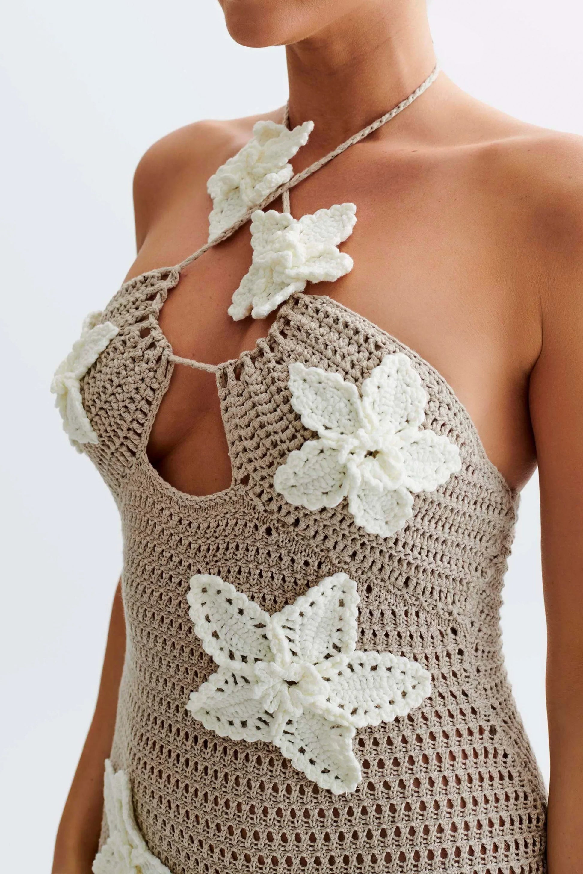 Azura Crochet Maxi Dress - Montaracrest