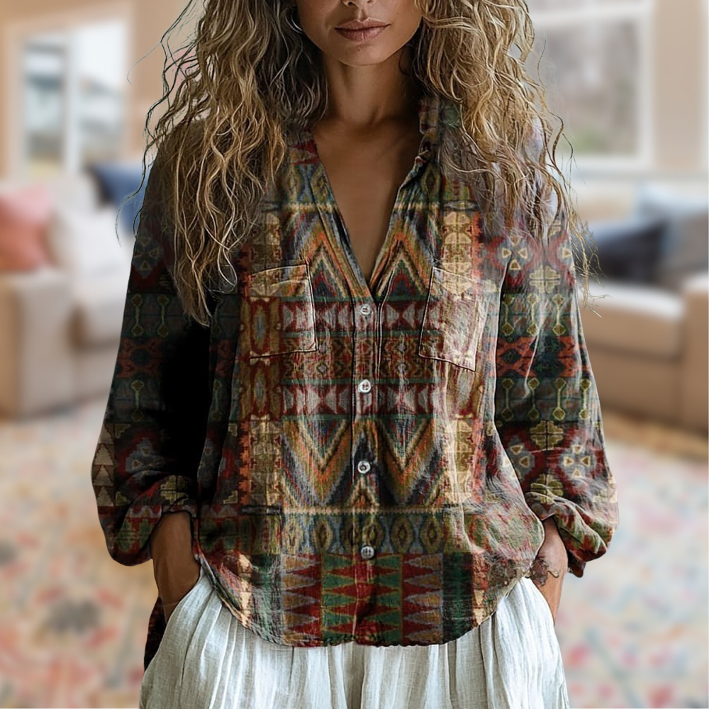 Zali | Relaxed Boho Blouse