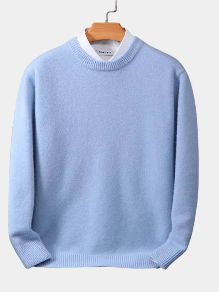 Luxury Men's Sweater - Timeless Elegance - Montaracrest