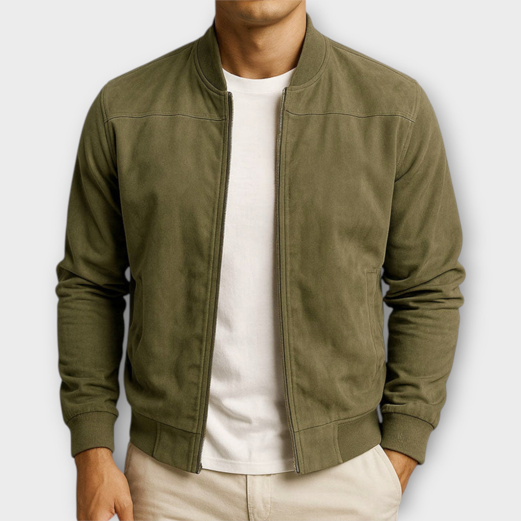 Rico™ | Giacca in Pelle Scamosciata da Uomo - Montaracrest