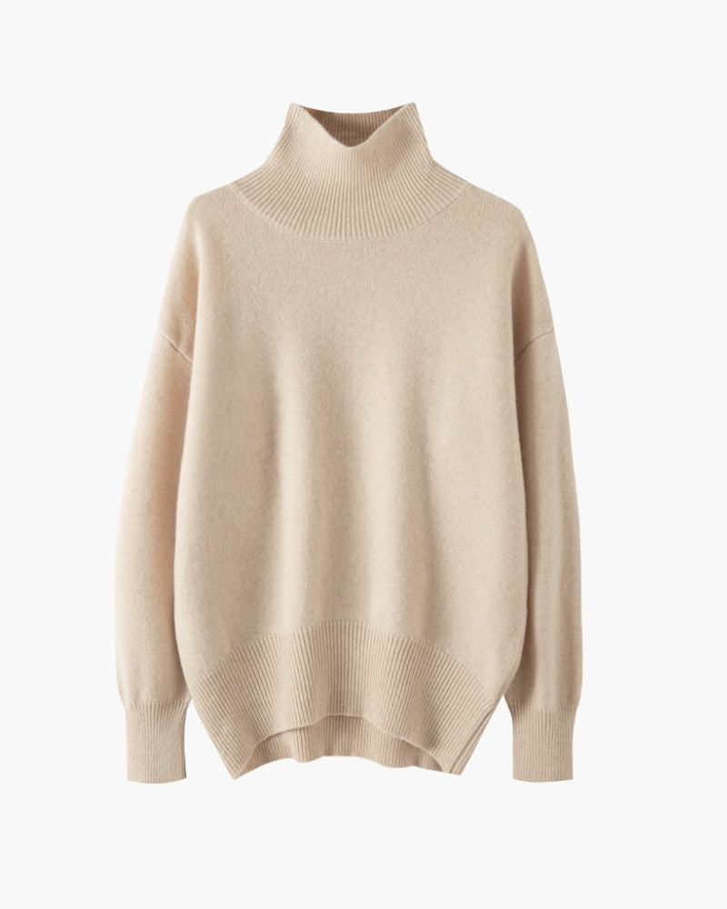 The turtleneck that embraces your natural elegance.