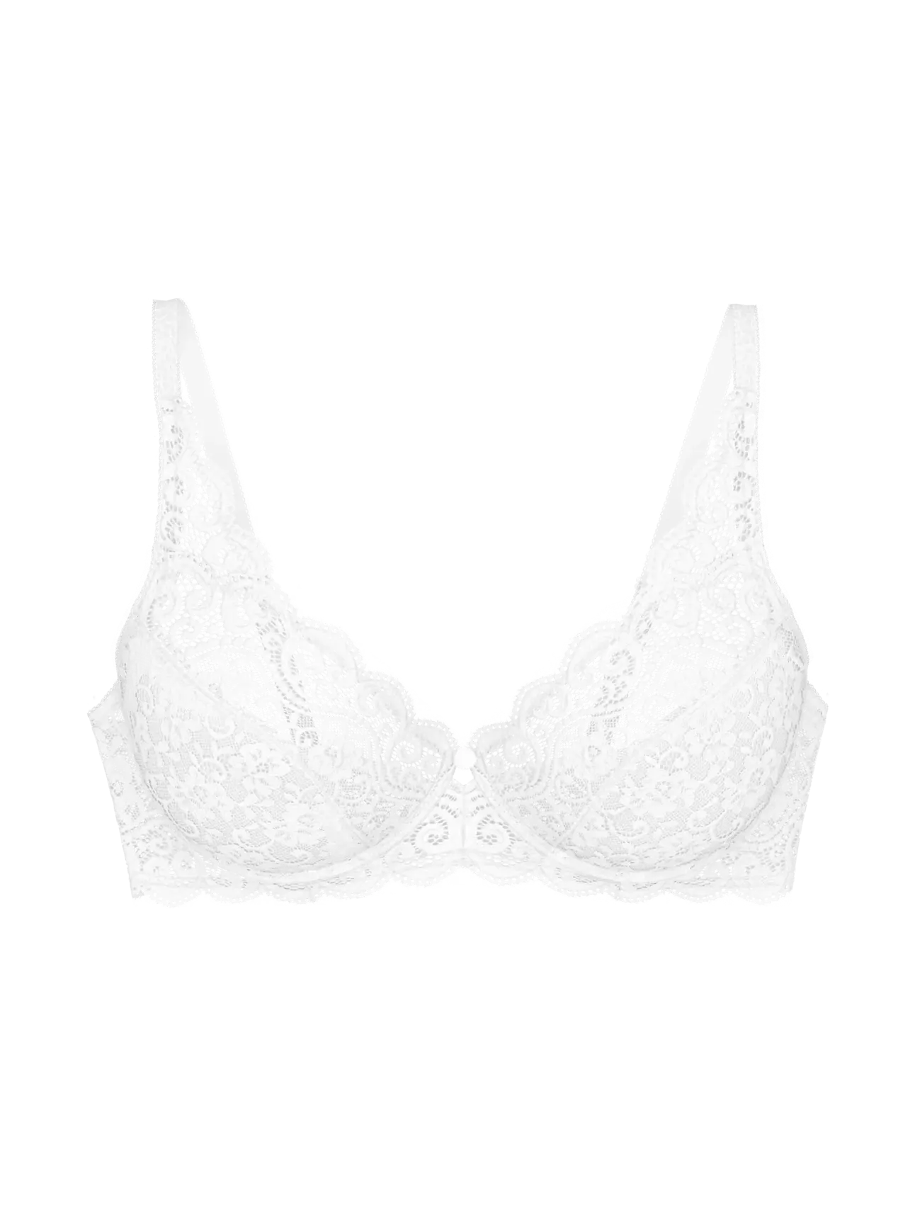 Underwired lace bra - AMOURETTE W - 2 COLOURS