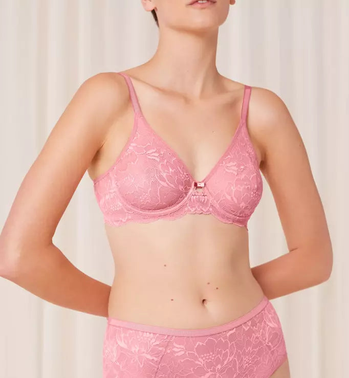 Underwired bra - Amourette Charm T W02 - 7397 Peach blossom
