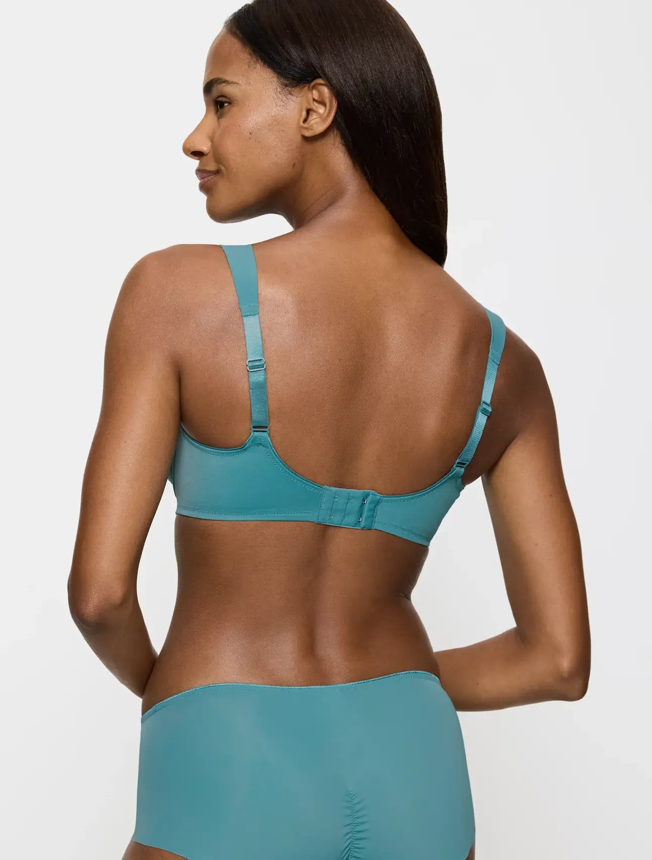 Underwired bra - Essential Minimizer T W X - 1597 QUIET TURQUOISE