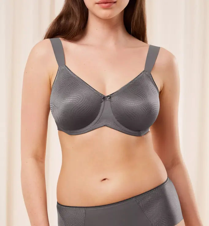 Underwire Bra - Essential Minimizer T W X - 3091 PIGEON GREY