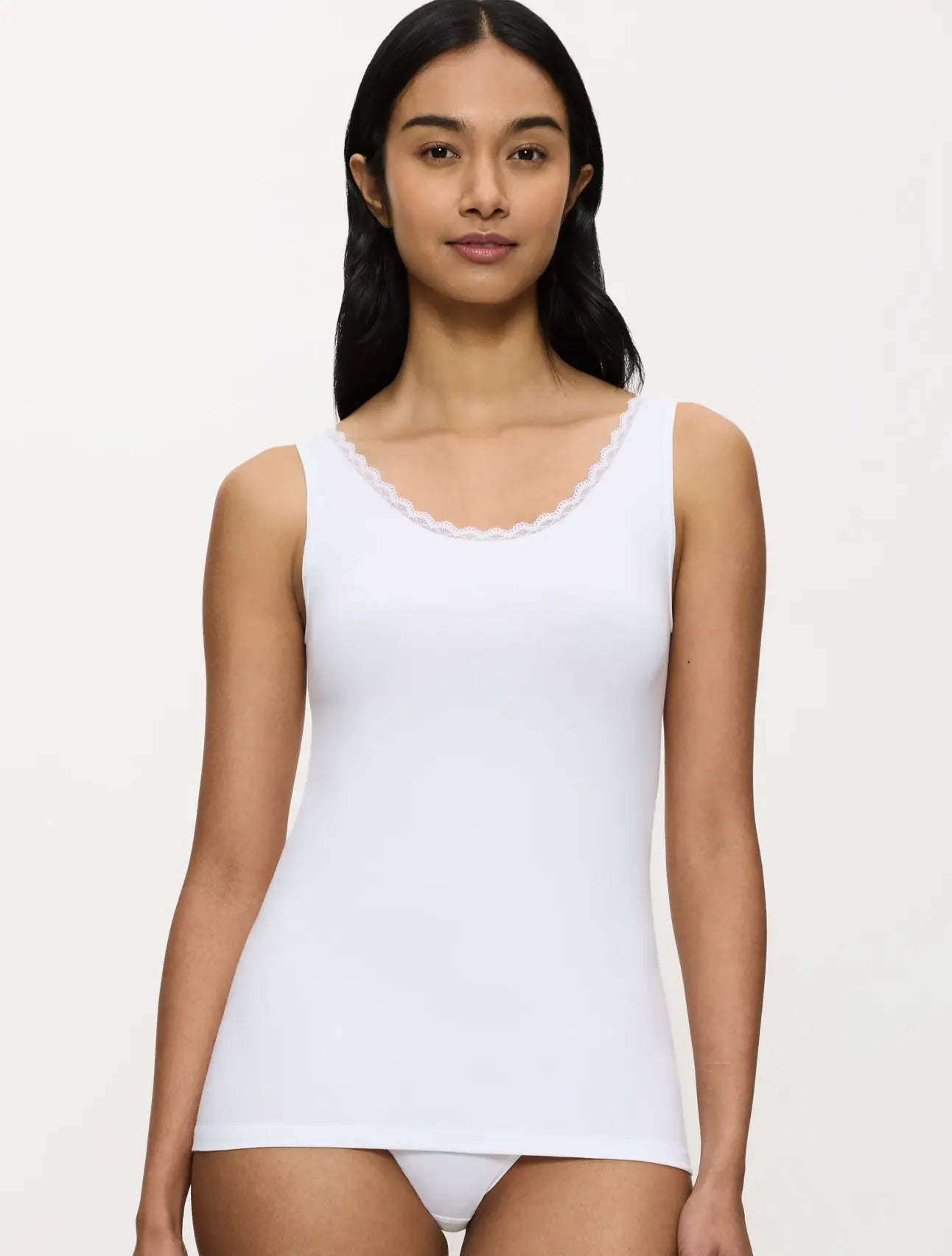Lace shirt - Feel Of Cotton Tank Top O - 2 colours