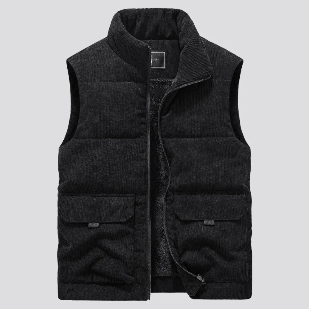 Double-Lined Corduroy Vest