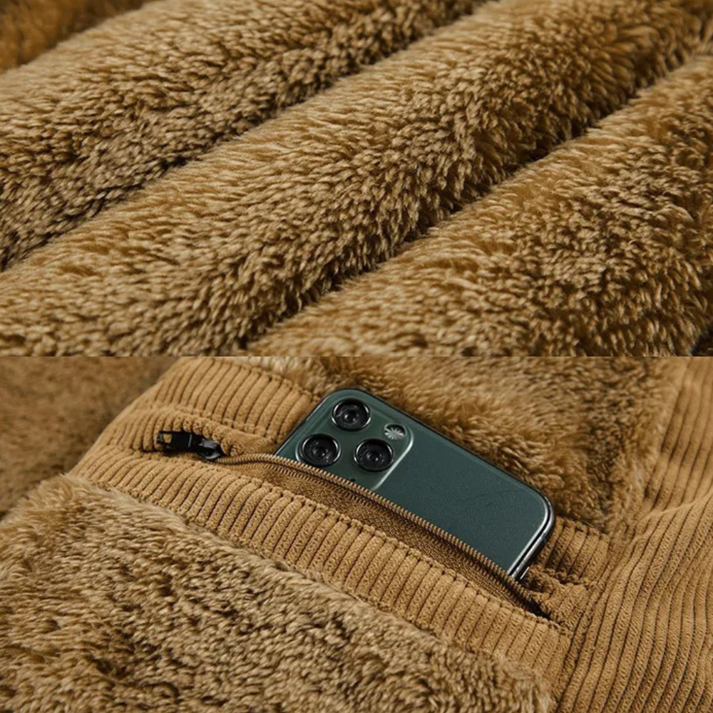 Double-Lined Corduroy Vest