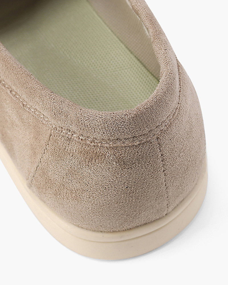 Suede Leather Slip-On Shoes