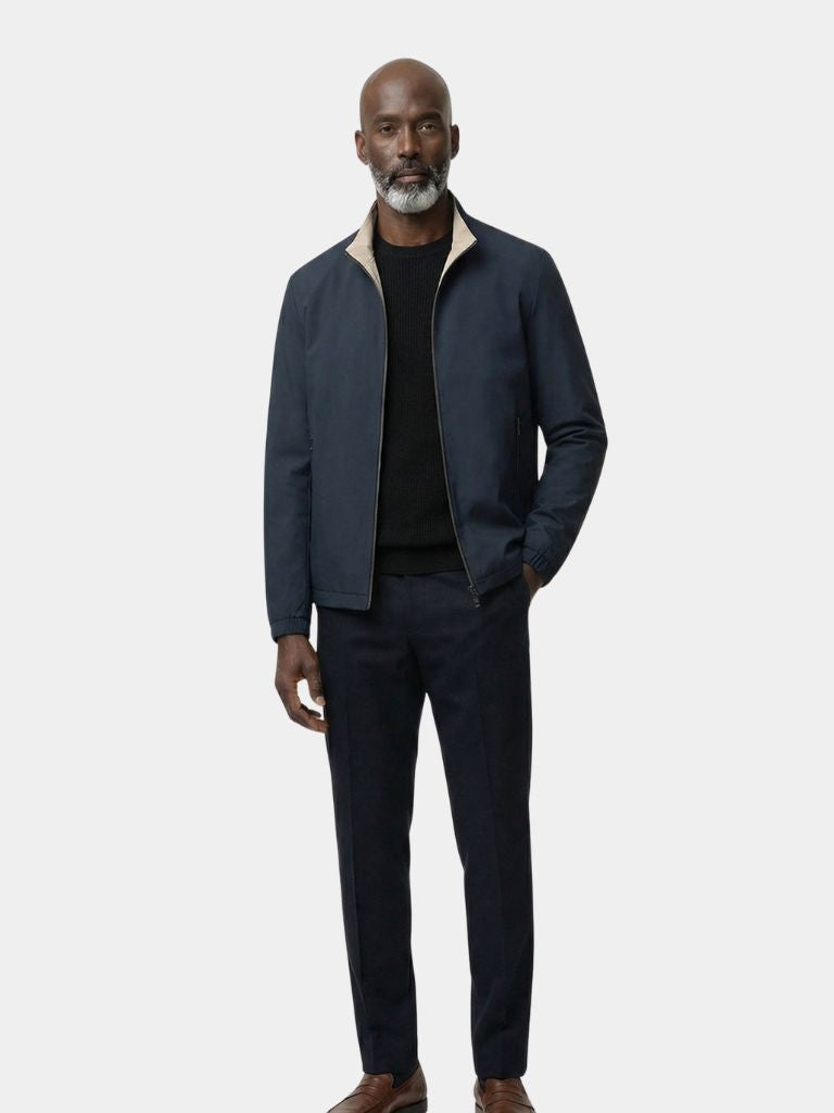 Montaracrest Giacca Lucien Zip jas in stylish design, featuring a front zipper and tailored fit, suitable for casual or outdoor wear.