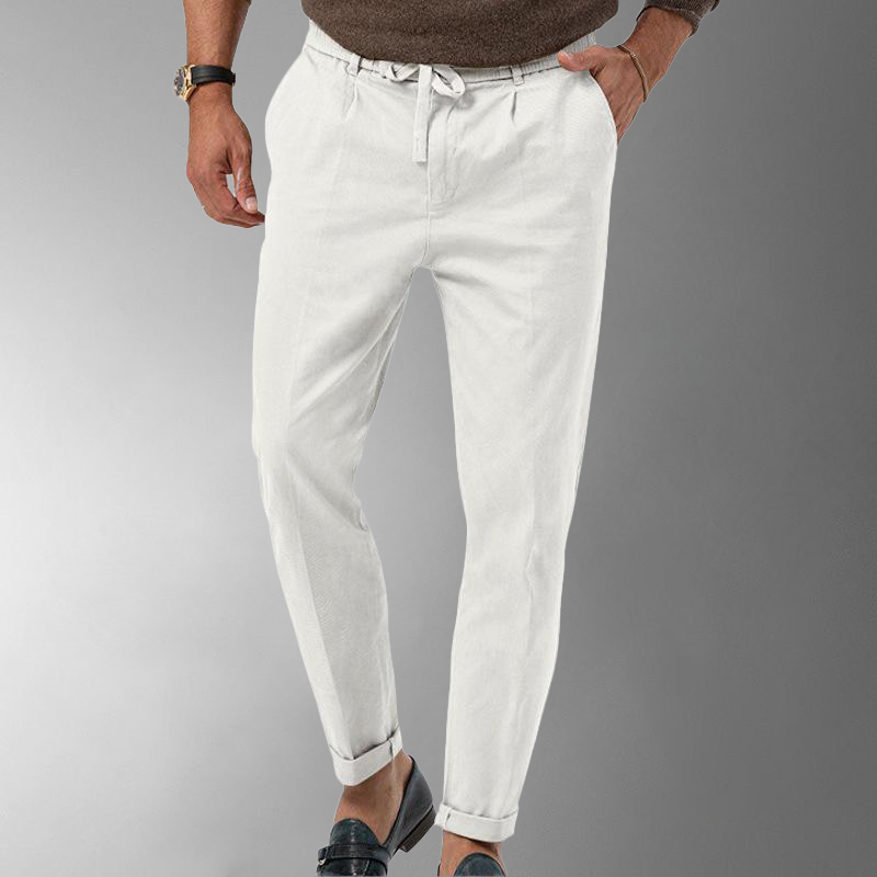 Amalfi | Lightweight Summer Linen Trousers