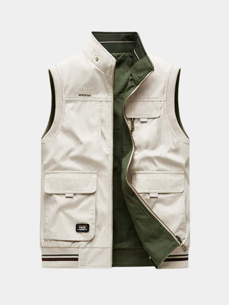 Luxury Men's Vest - Elevate Your Style - Montaracrest