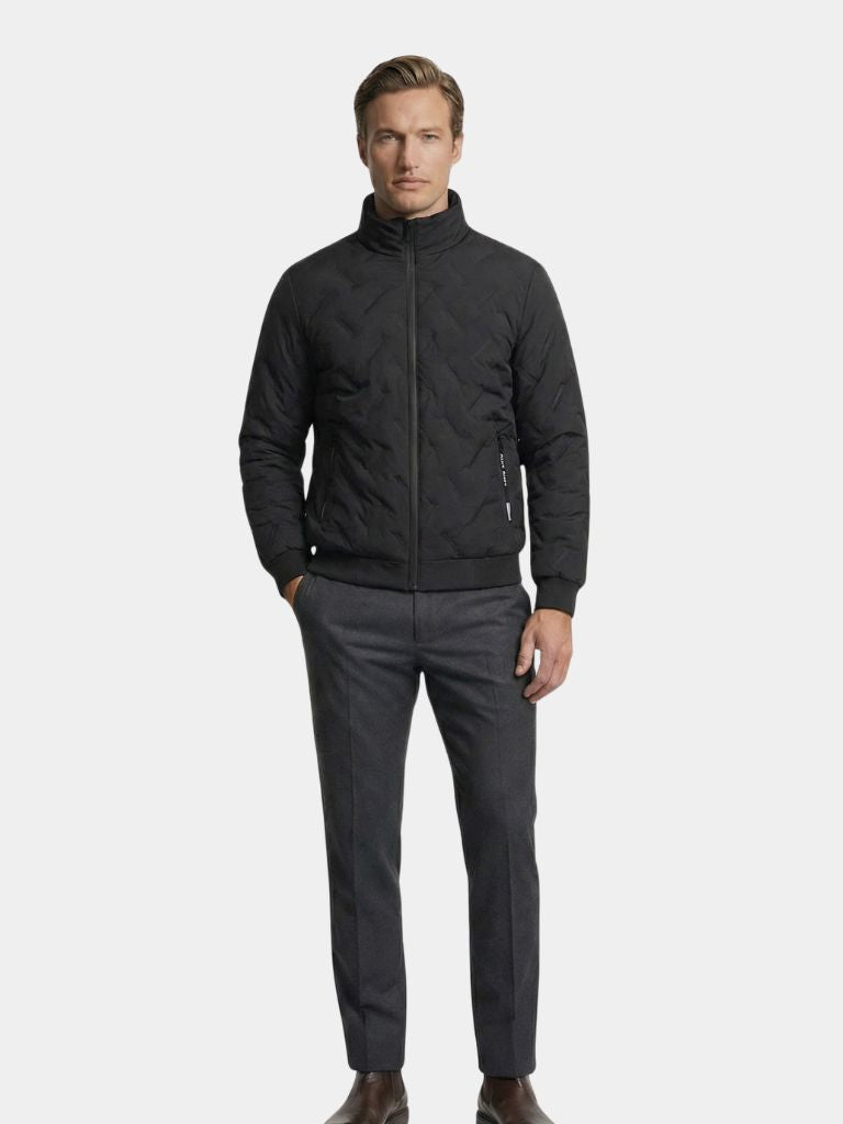 Montaracrest Premium Klassiek Sherpa winter jacket in beige with cozy sherpa lining and a stylish, warm winter coat.