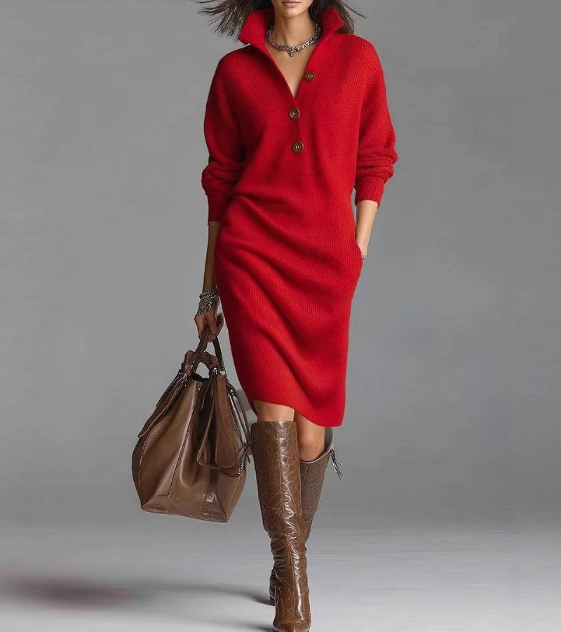 Julianne™ Knit Sweater Dress