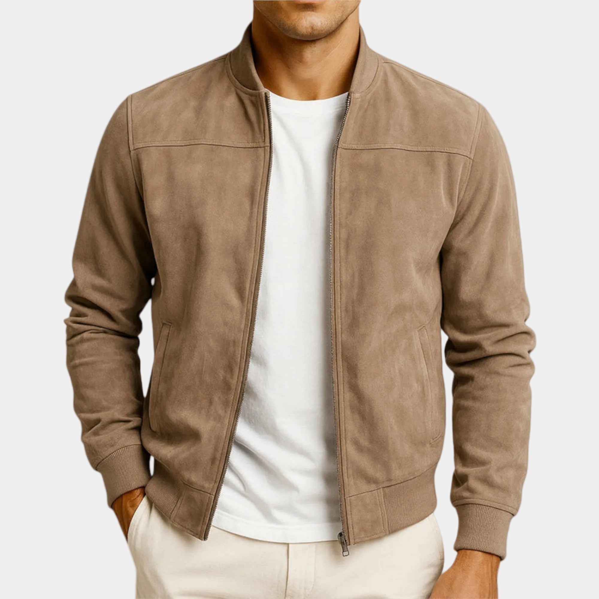 Rico™ | Giacca in Pelle Scamosciata da Uomo - Montaracrest