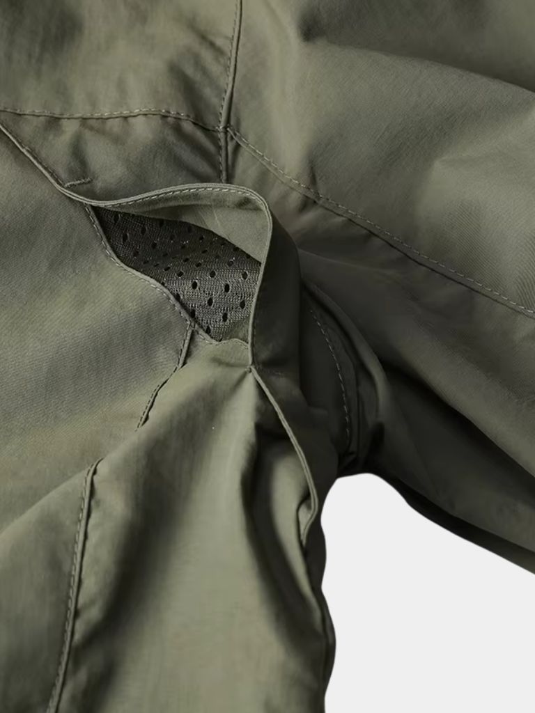 Montaracrest waterproof tactical jacket for expeditions, featuring durable fabric and multiple pockets for outdoor adventures.